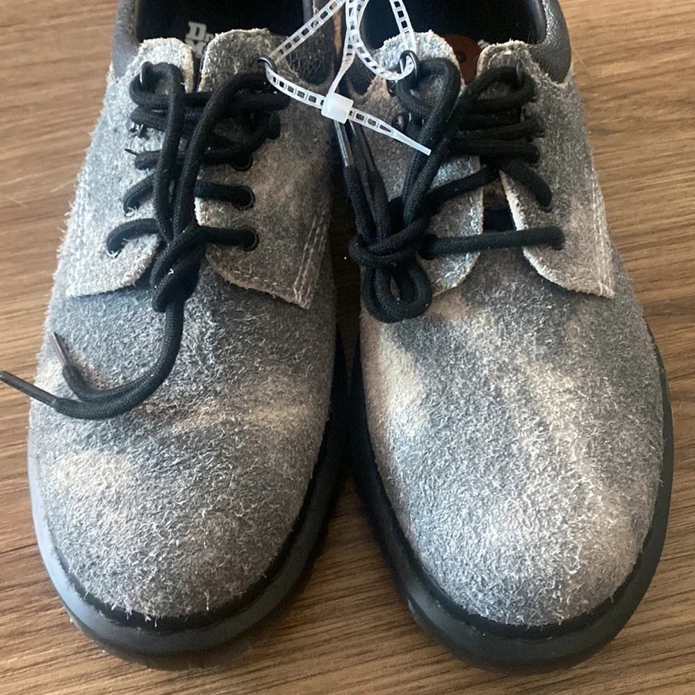 NEW Dr. Martens 8053 STONEWASHED SUEDE CASUAL SHOES chunky sole goth 90’s size 8